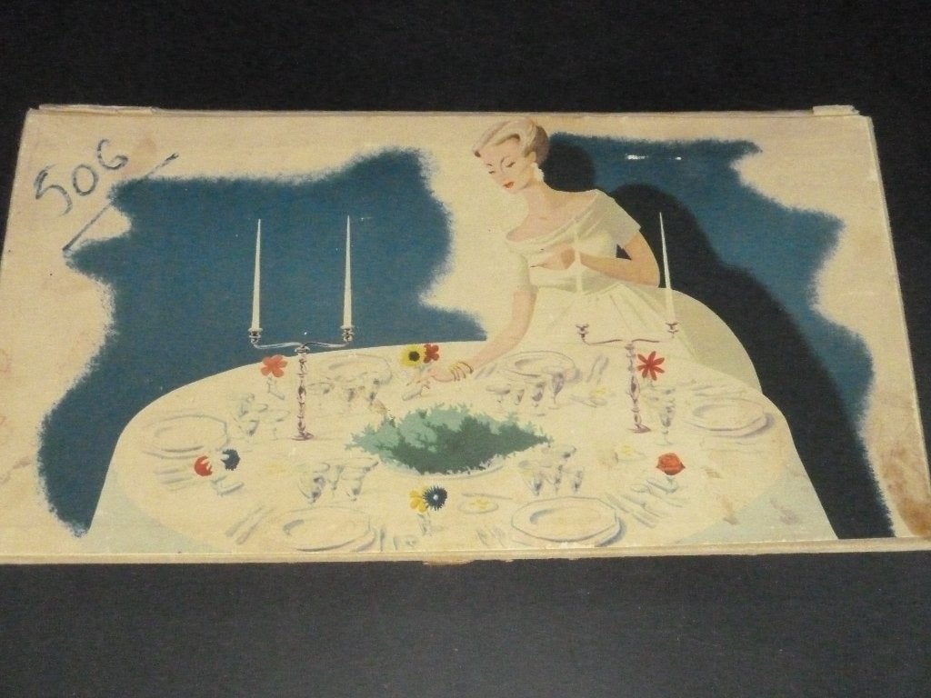 Vintage glazen messenleggers/ vaasjes jaren 50, Ophalen of Verzenden
