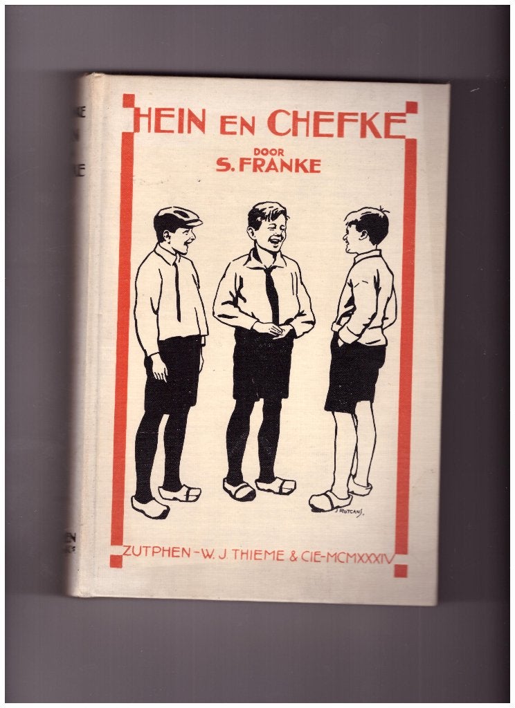 Hein en Chefke, door S. Franke. Ill. J. Rotgans., Boeken, Verzenden, Zo goed als nieuw, S. Franke