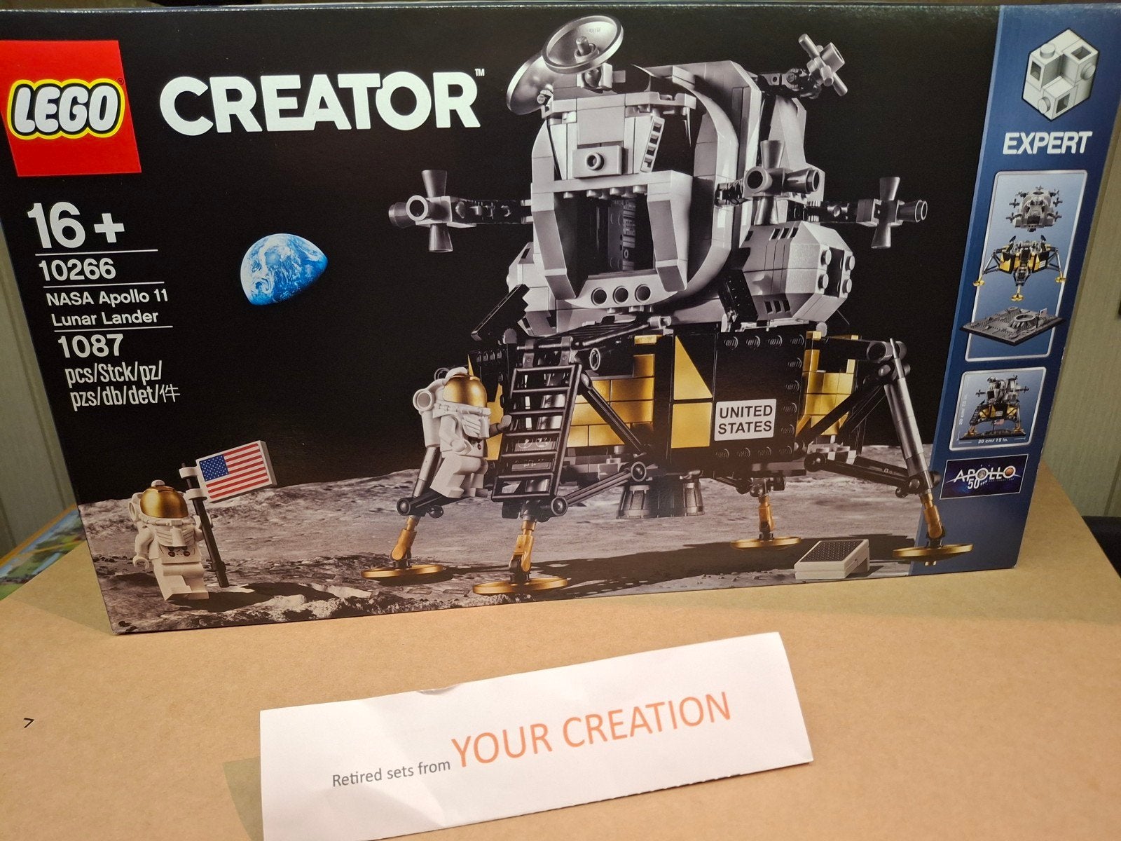 NIEUW Lego 10266  NASA Apollo 11 Maanlander, Lego, Nieuw, Ophalen of Verzenden, Icons