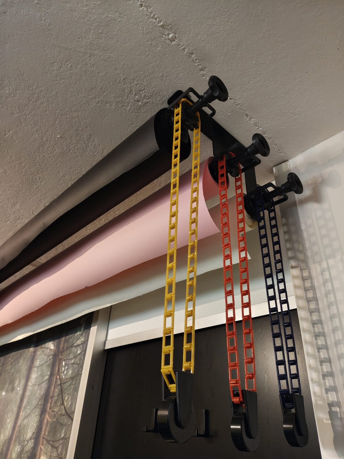 Achtergrondrolsysteem voor studio, 3 rollen, Overige typen, Ophalen, Gebruikt