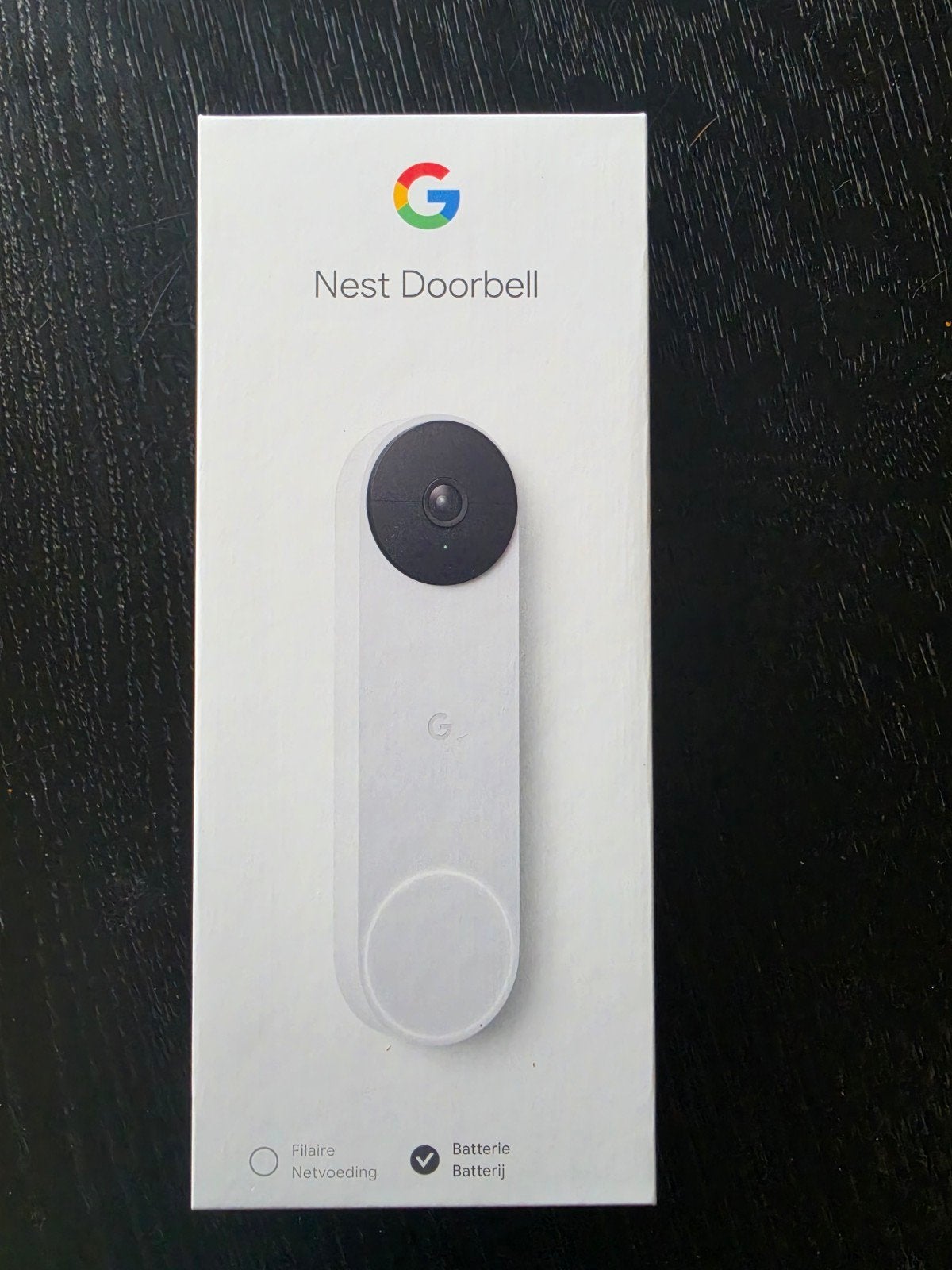 Nieuwe Google Nest Deurbel - Draadloos met Batterij, Huis en Inrichting, Deurbellen, Nieuw, Draadloos, Ingebouwde camera, Bewegingsdetectiesensor