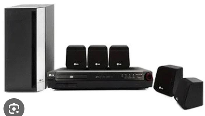 Home cinema set, 70 watt of meer, Zo goed als nieuw, 5.1-systeem, Dvd-speler