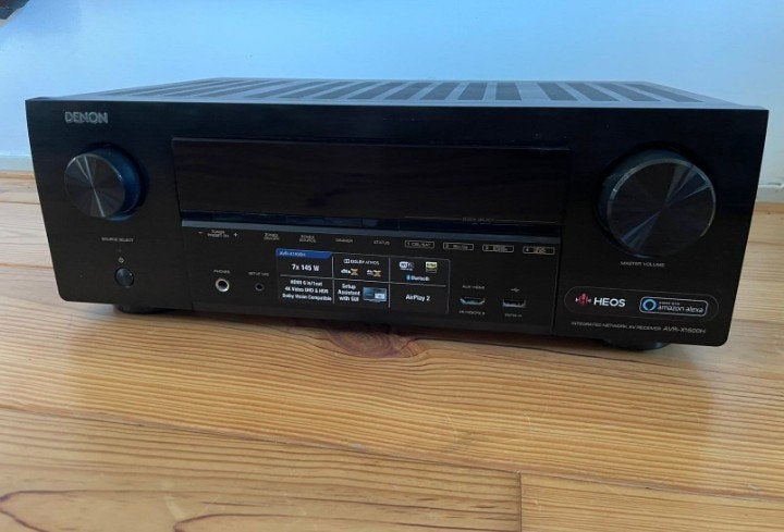 Denon AVR-X1500H AV Receiver met afstandsbediening, Audio, Tv en Foto, Denon, Ophalen of Verzenden, Zo goed als nieuw, 120 watt of meer