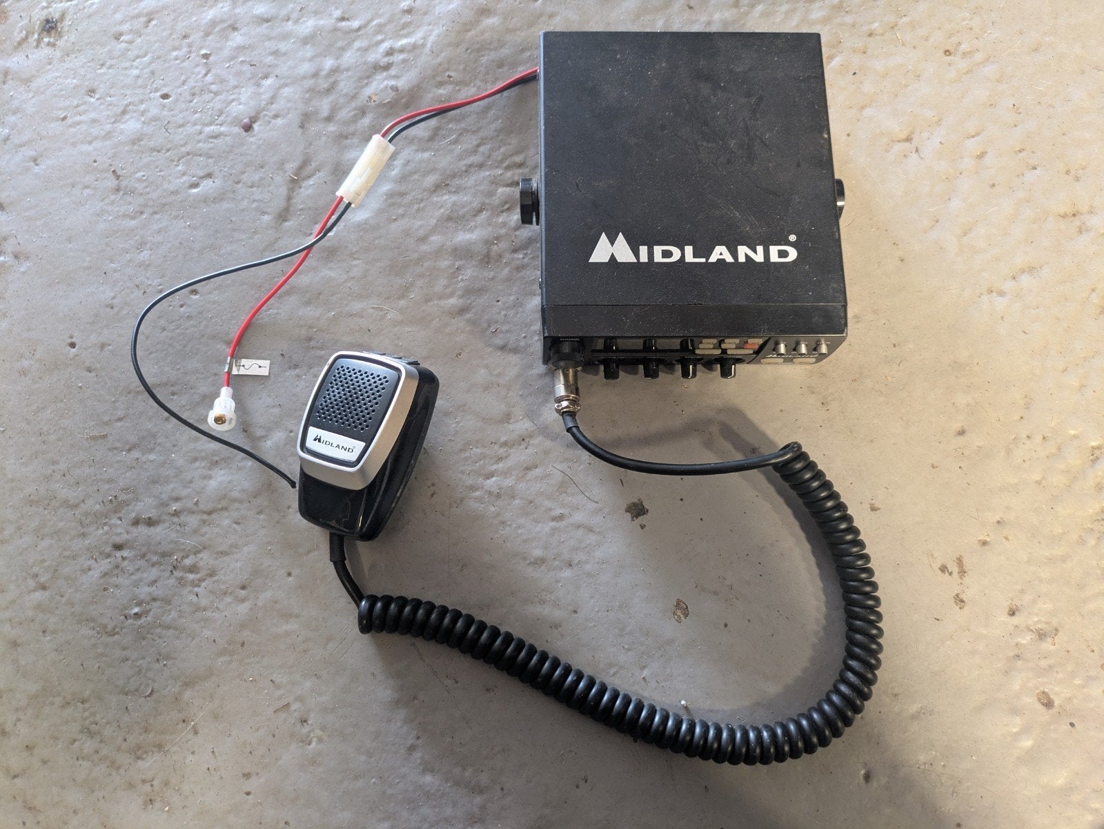 Midland Alan 48 Pro 27MC CB radio, Telecommunicatie, Zenders en Ontvangers, Ophalen of Verzenden, Zo goed als nieuw, Zender en Ontvanger