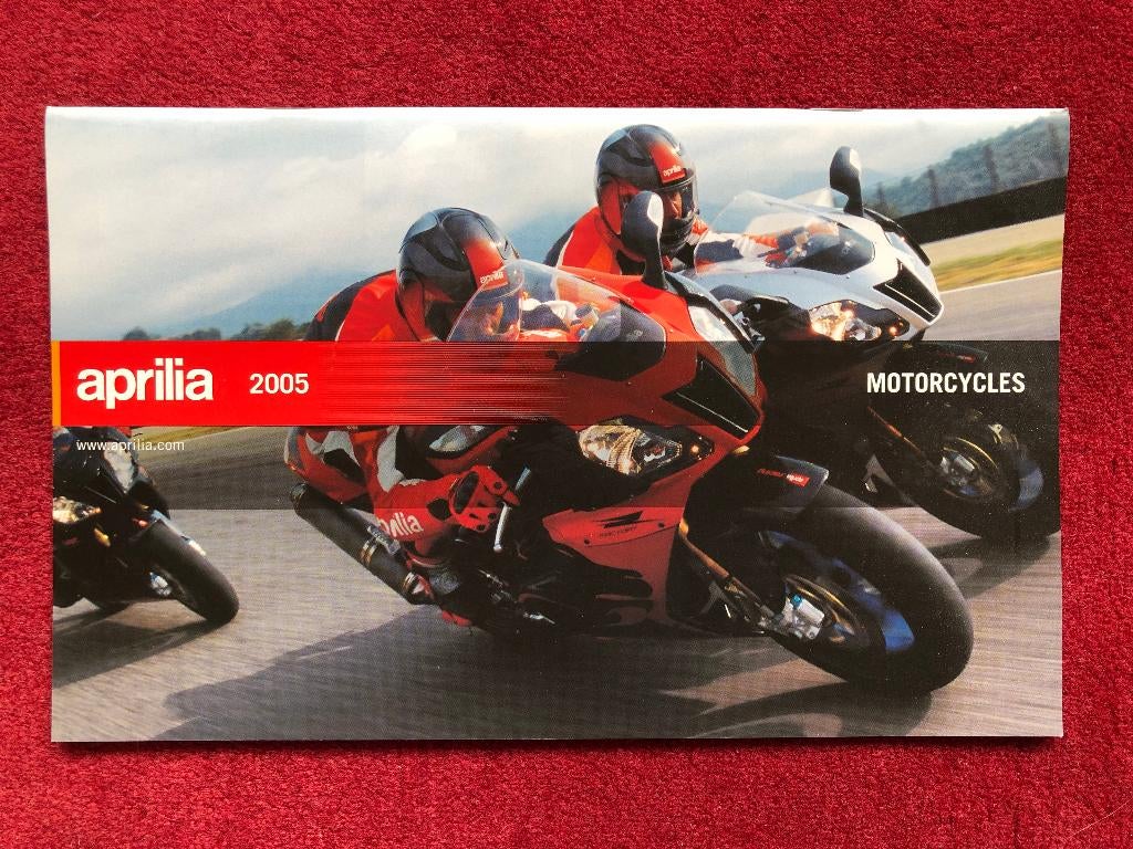 Aprilia folder motoren en scooters 2005, Verzenden, Nieuw, Aprilia, Merk of Model