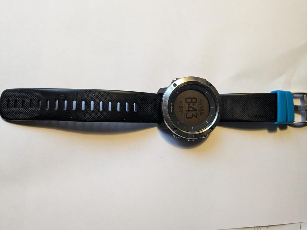 Suunto Traverse Sport GPS Horloge, Gebruikt, Zwart, Ophalen of Verzenden, Hoogte