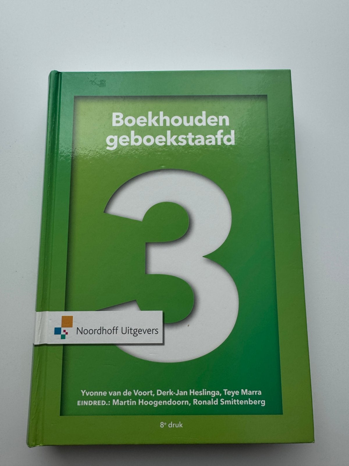 Boekhouden geboekstaafd 3 - 8e druk, Ophalen of Verzenden, Gamma, Zo goed als nieuw, HBO