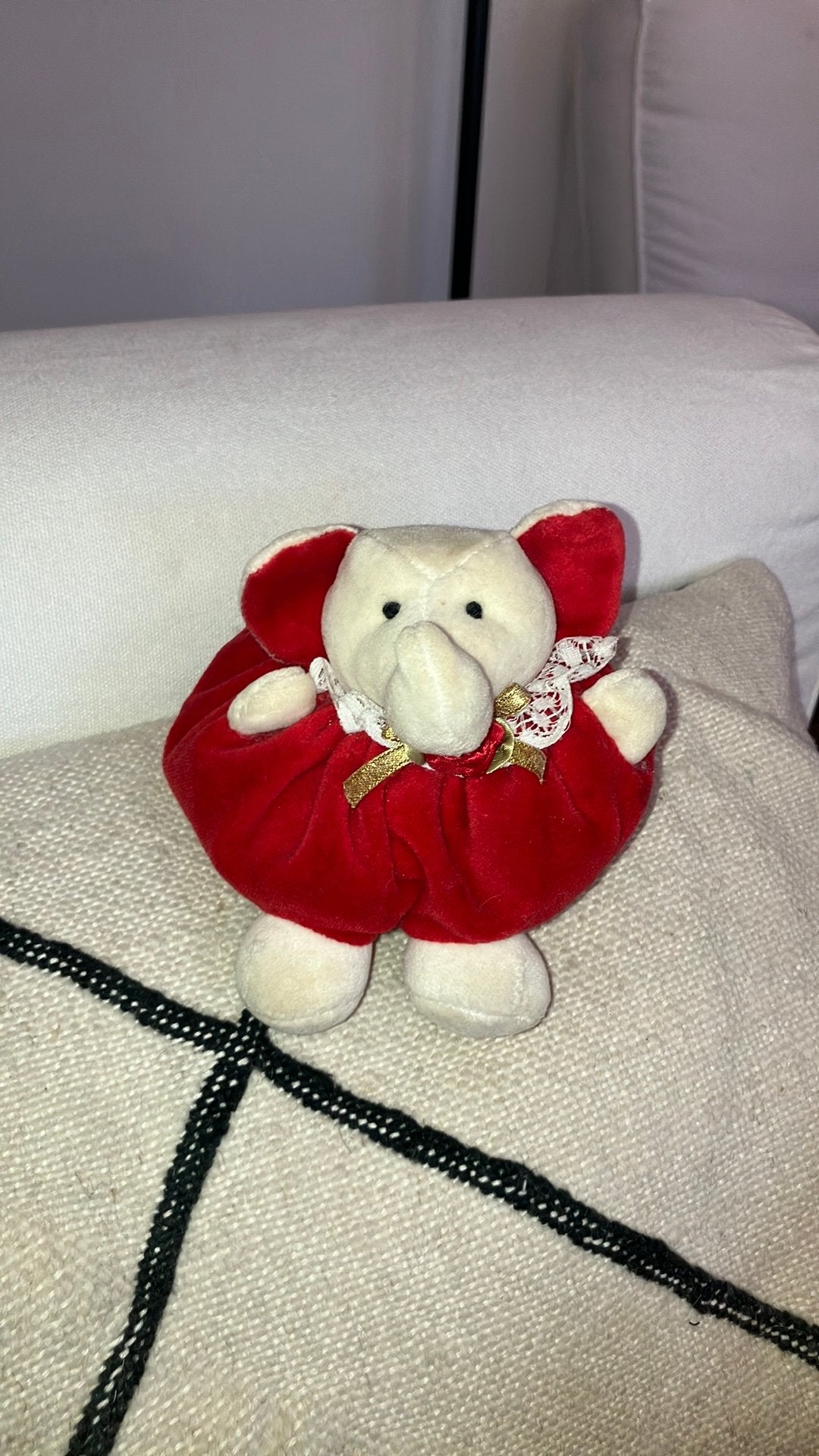 Nicotoy olifant rood, Ophalen of Verzenden, Zo goed als nieuw, Olifant