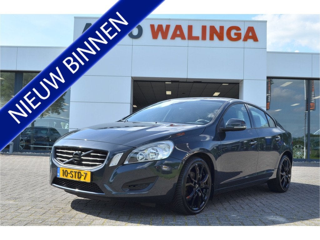 Volvo S60 1.6 T4 Automaat | Leer | Navigatie | Cruise | Clim, Auto's, Volvo, Bedrijf, Te koop, S60, ABS, Airbags, Airconditioning