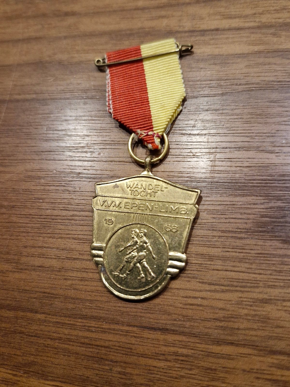 196 Wandeltocht V.V.V. Epen-Limb. Medaille 1968, Ophalen of Verzenden