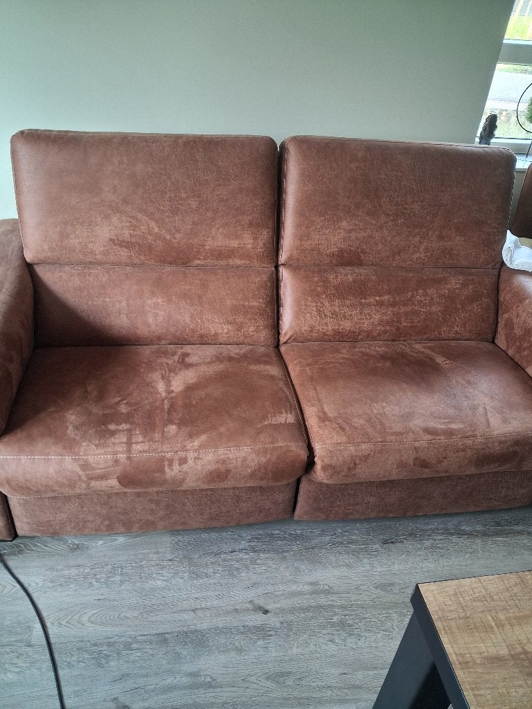 Relaxbank, Huis en Inrichting, Banken | Bankstellen, Overige materialen, Driepersoons, 75 tot 100 cm, Zo goed als nieuw