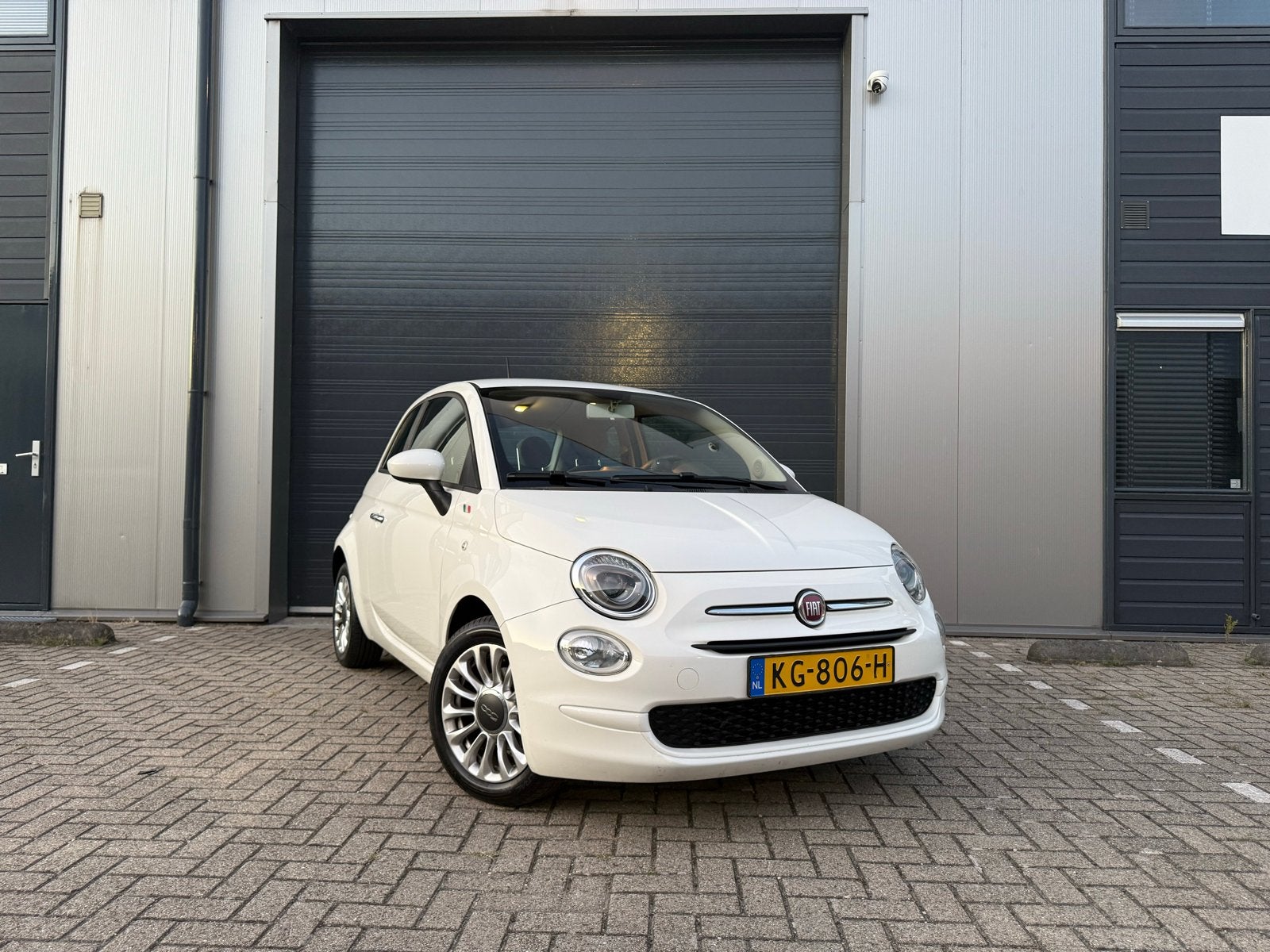 Fiat 500 0.9 Twinair Turbo Popstar | Airco | NAP | Boekjes!, Voorwielaandrijving, Stof, Bedrijf, Handgeschakeld