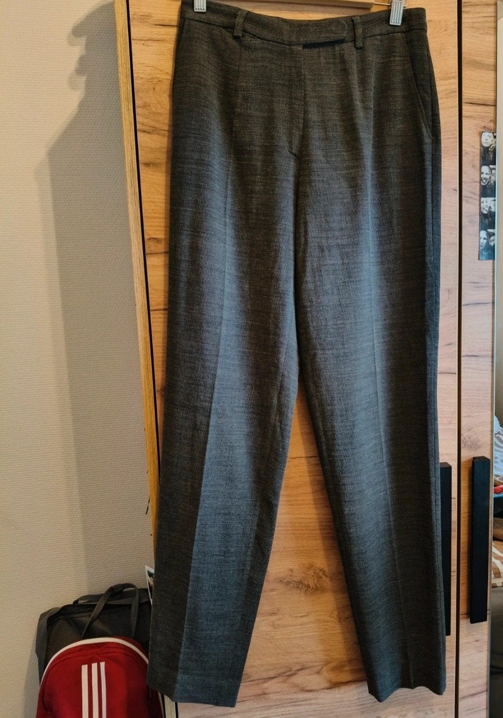 Emporio Armani Pantalon, Ophalen of Verzenden, Emporio Armani, Maat 36 (S), Grijs