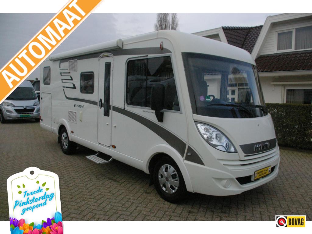 Hymer Exis-i 588 Automaat, Enkele bedden, Hefbed., Caravans en Kamperen, Campers, Ringverwarming, Fiat, Airbags, Koelkast
