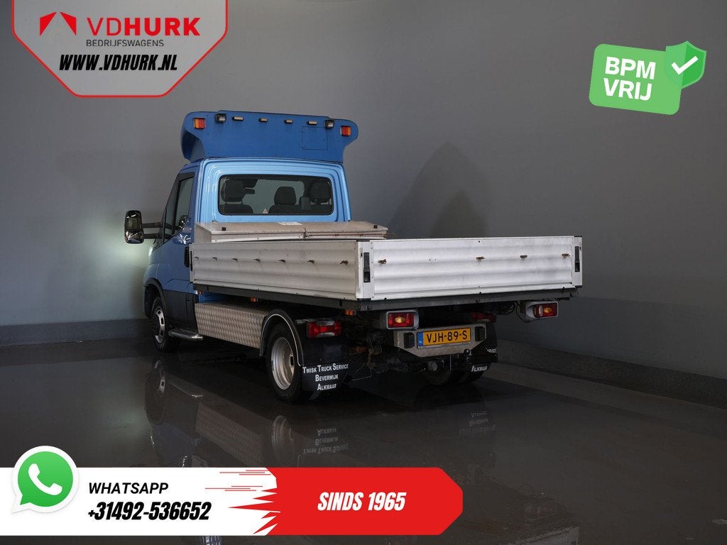 Iveco 40C16 Iveco Daily ZF Aut. UNIEK! BE Trekker/ Afzetbak/, Automaat, Stof, Gebruikt, Euro 6