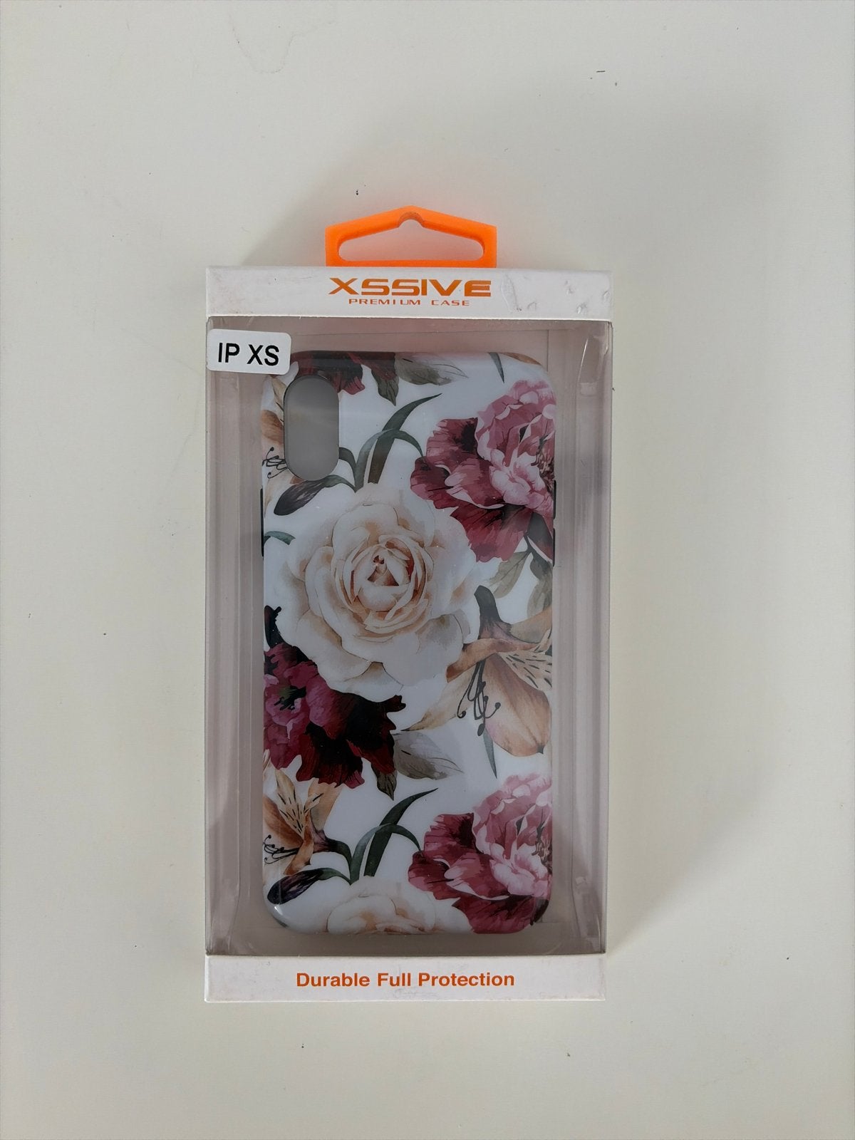 Xssive Premium Case iPhone XS - Bloemenpatroon, Kunststof, Overige merken, Nieuw, Ophalen of Verzenden