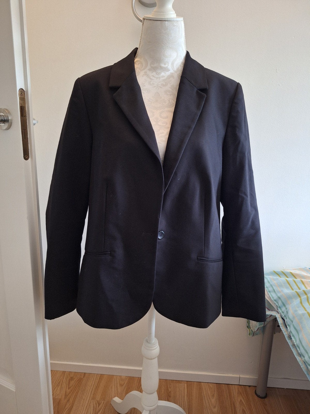 Zwart jasje van MS Mode, maat 50, Zwart, Maat 46/48 (XL) of groter, Ophalen of Verzenden, Zo goed als nieuw