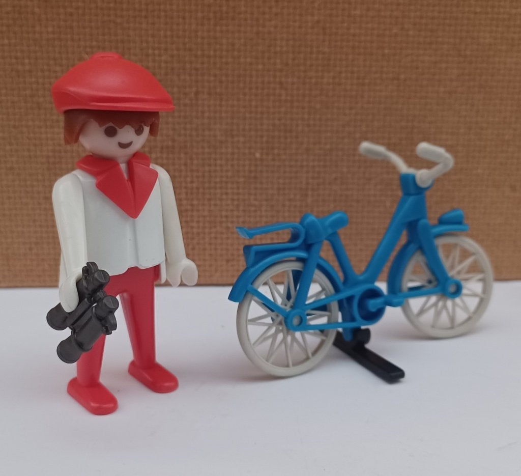 playmobil vintage fietser, Ophalen of Verzenden, Gebruikt, Complete set