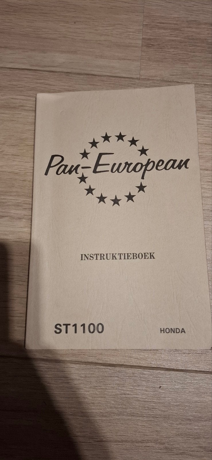 instructieboekje honda pan european st1100 st 1100, Motoren, Ophalen of Verzenden, Honda