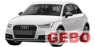 Audi A1 2014 t/m 2019 voorkop motorkap bumper koplamp radiat
