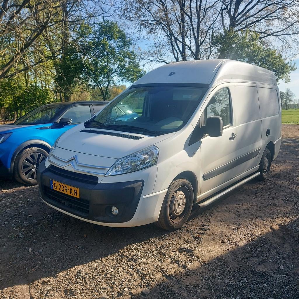 Citroen Jumpy camper op kenteken, Caravans en Kamperen, Overige merken, Buscamper of Camperbus, Reservewiel, Tot en met 2