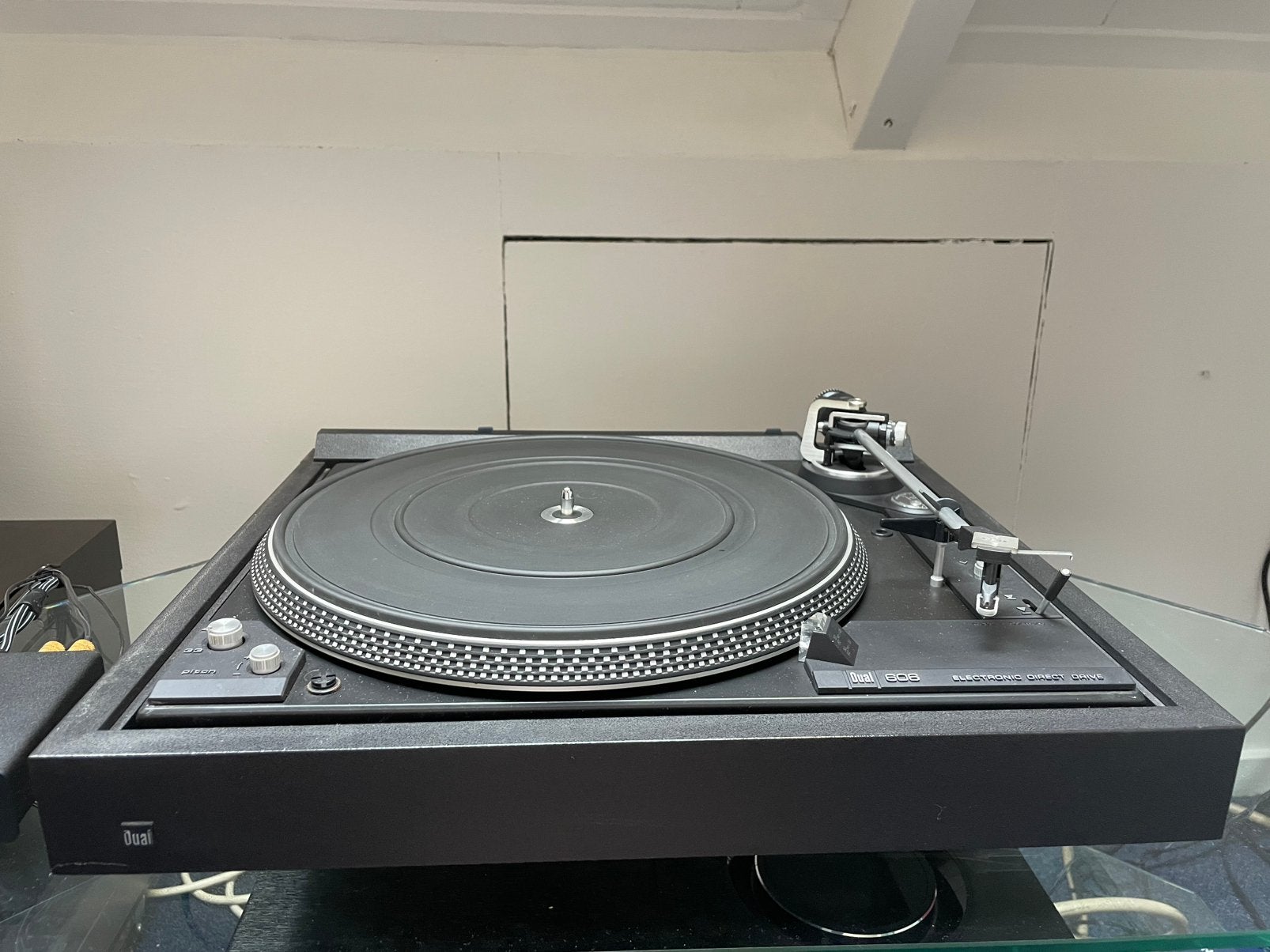 Dual 606 platenspeler, Ophalen, Zo goed als nieuw, Dual