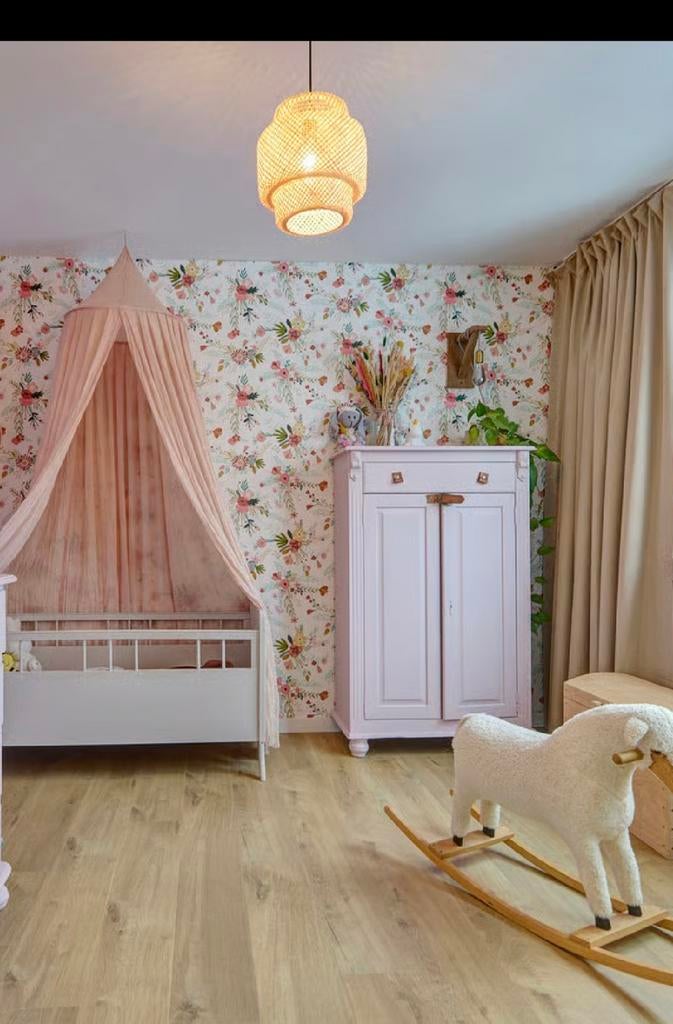 Vintage Meidenkast en ledikant, Kinderen en Baby's, Kinderkamer | Complete kinderkamers, Ophalen, Gebruikt, Jongetje of Meisje