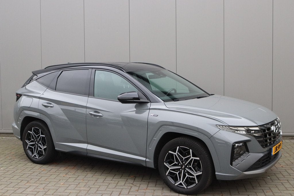 Hyundai Tucson 1.6 T-GDI 265PK PHEV N Line 4WD Navigatie/Cam, Auto's, Gebruikt, Euro 6, 4 cilinders, Plug-in hybride