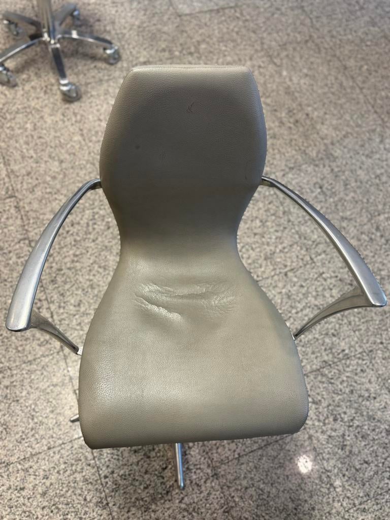 MG Bross Dames kapper stoelen, Huis en Inrichting, Stoelen, Ophalen, Grijs, Gebruikt, MG Bross