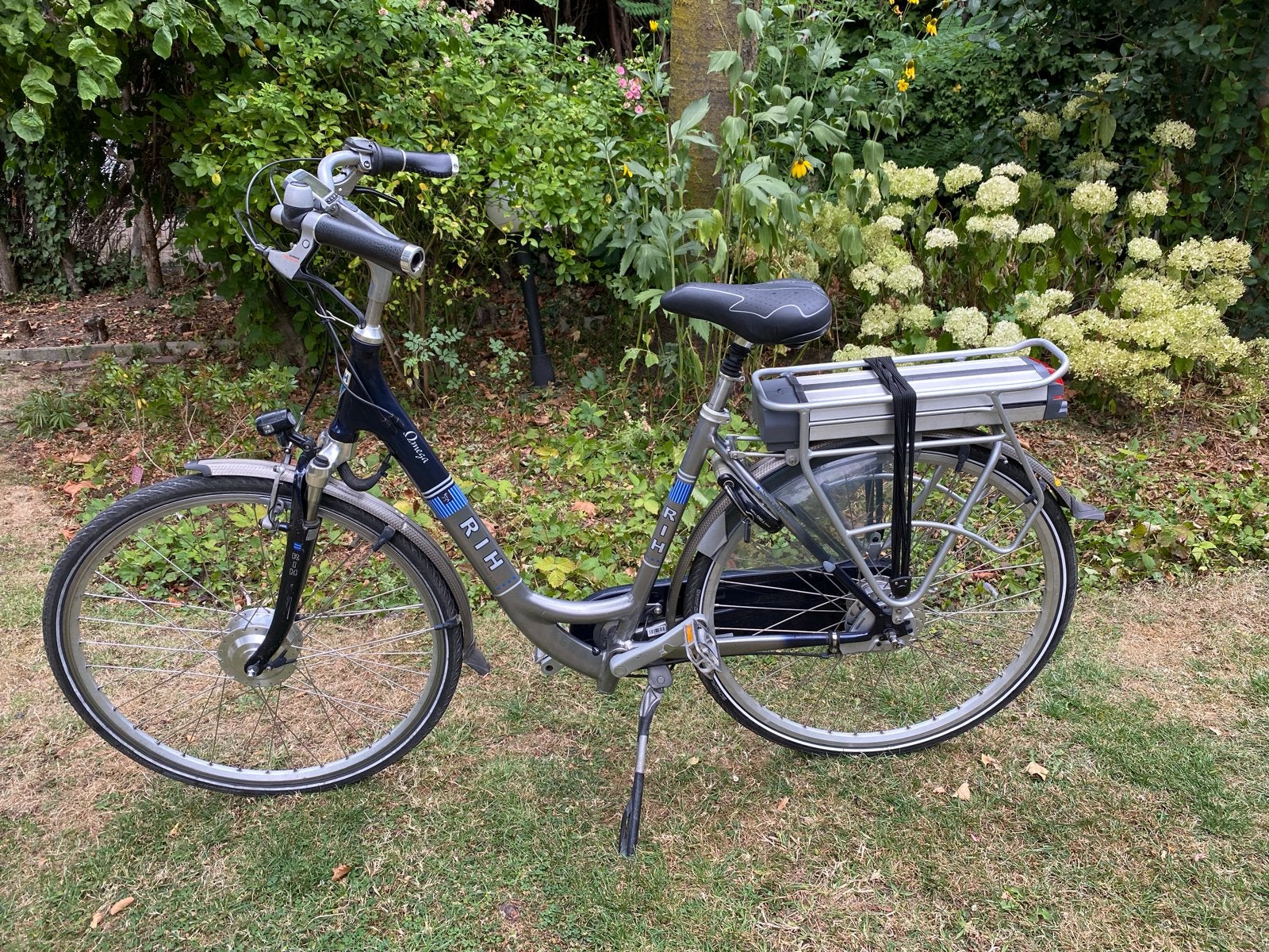 RIH Omega 1 elektrische fiets, Fietsen en Brommers, Elektrische fietsen, Gebruikt, 47 tot 51 cm, 50 km per accu of meer, Ophalen
