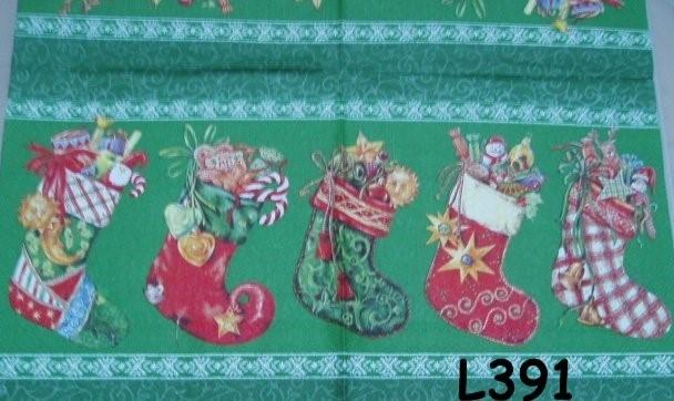 OPRUIMING servetten decoupage *Christmas stockings L391 –10x, Verzenden, Nieuw