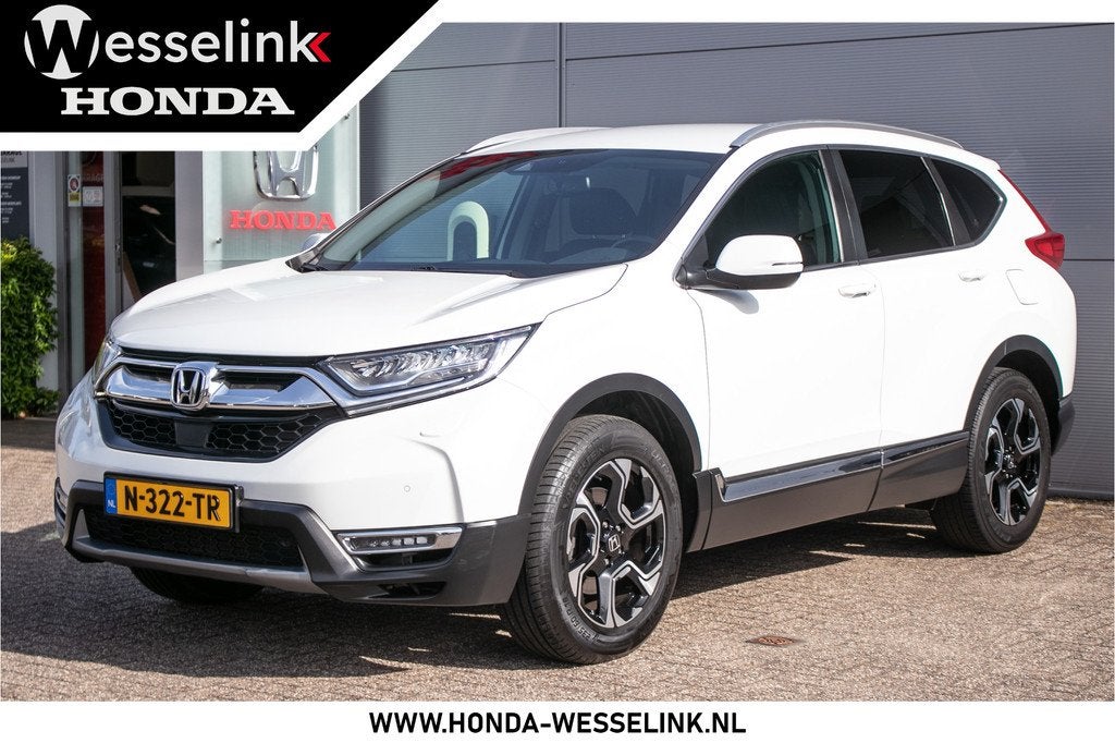 Honda CR-V 1.5 AWD AUT. Lifestyle - Dealerond. | Trekhaak |, Auto's, Honda, 12 maanden, 4 cilinders, Wit, Bedrijf