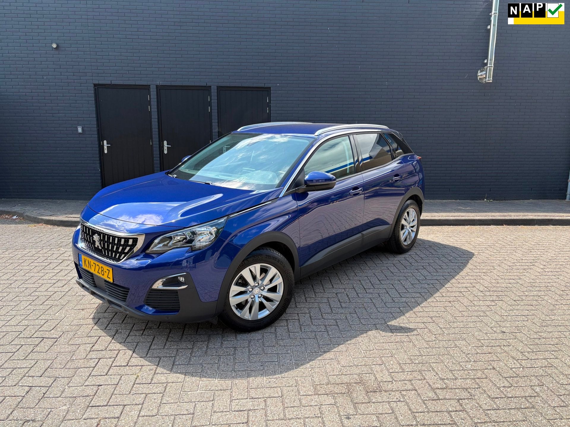 Peugeot 3008 1.2 PureTech Active 78687KM NAP Trekhaak, Gebruikt, Euro 6, 1199 cc, Origineel Nederlands