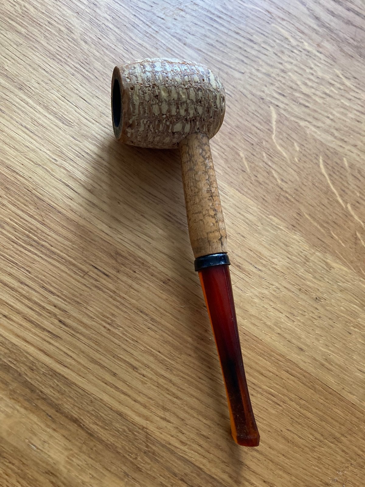 Vintage maiskolf pijp - Missouri Meerschaum, Ophalen of Verzenden, Gebruikt, (Water)pijp