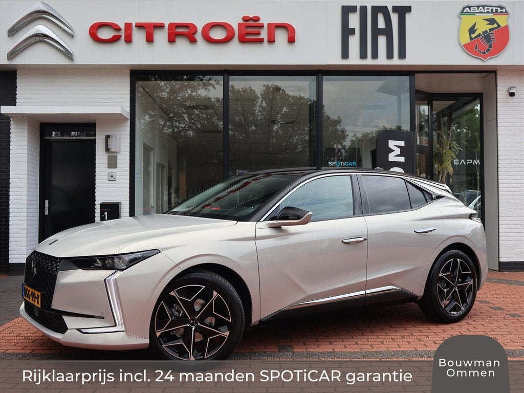 DS DS 4 Hybrid 145PK e-DCS6 Automaat Pallas, Rijklaarprijs |, Auto's, DS, Automaat, Gebruikt, 1199 cc, Bedrijf