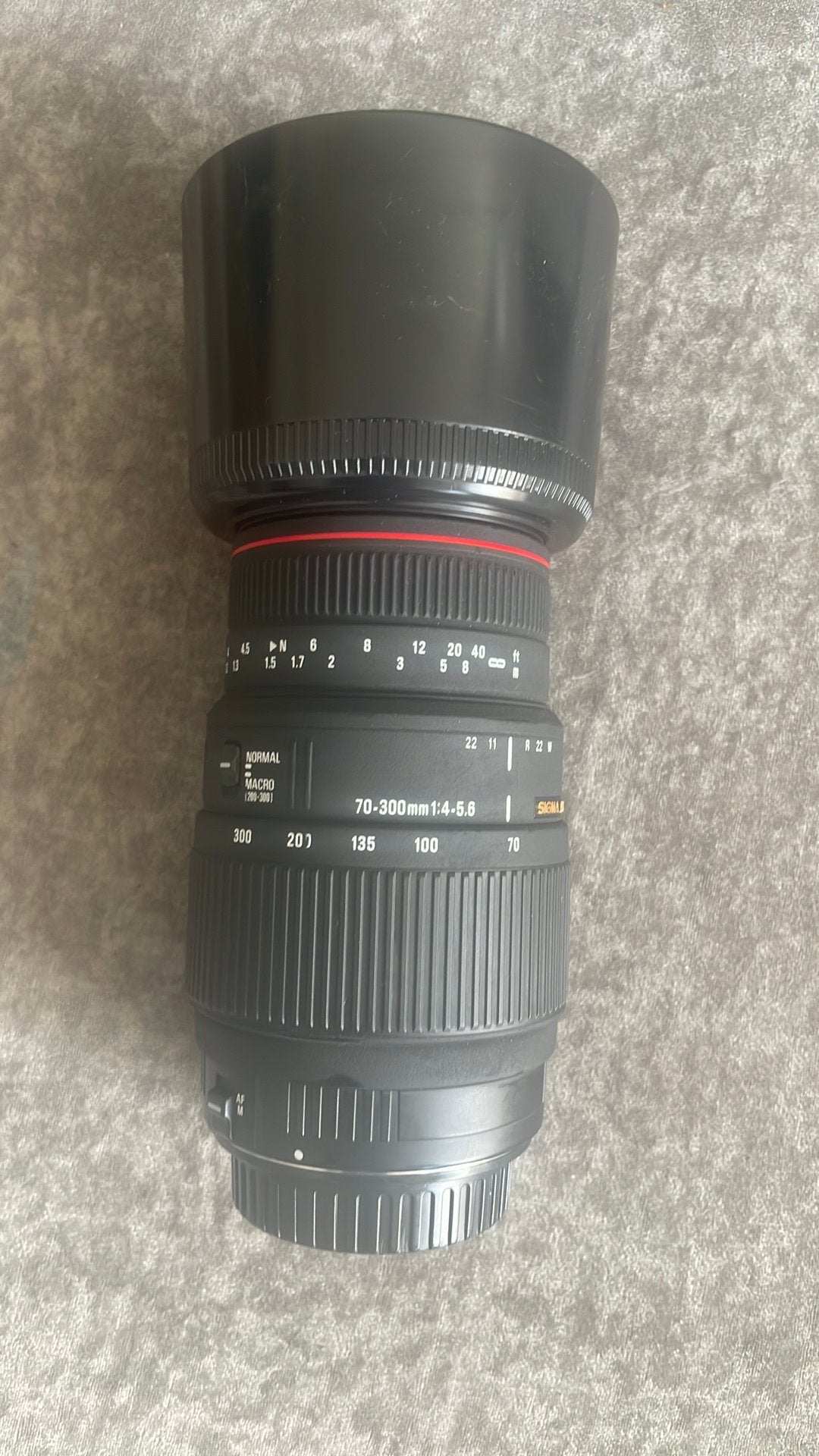 Sigma APO DG 70-300mm zsm weg, Audio, Tv en Foto, Fotografie | Lenzen en Objectieven, Ophalen, Overige merken, Macrofunctie, Telelens