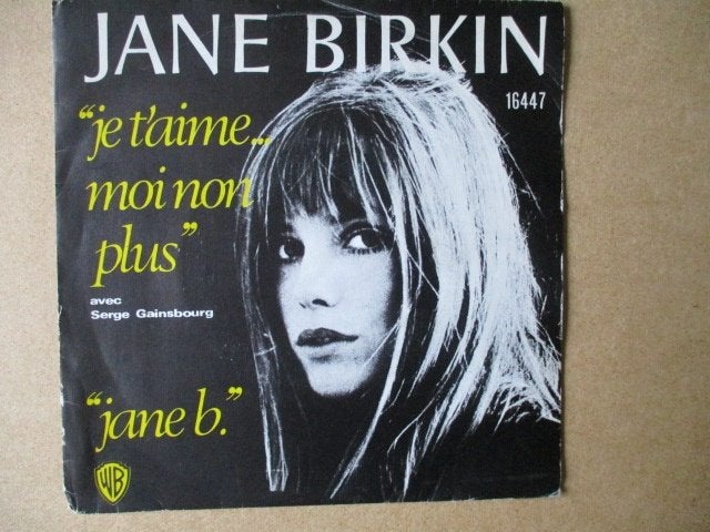 s1220 jane birkin - je taime moi non plus 3, Ophalen, Gebruikt, 7 inch, Overige genres