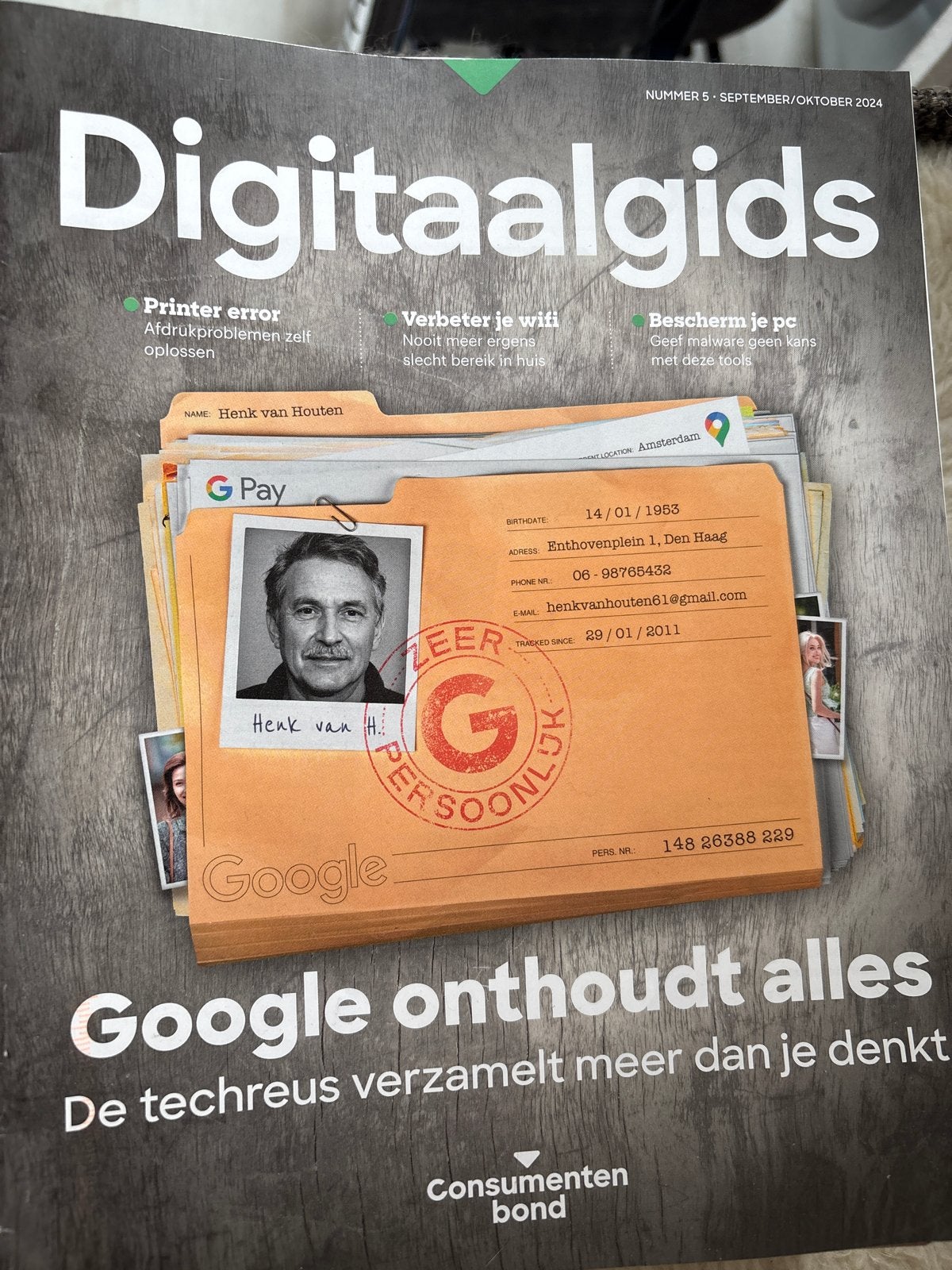 Stapeltje Digitaalgids Consumentenbond, Boeken, Ophalen, Zo goed als nieuw, Overige typen