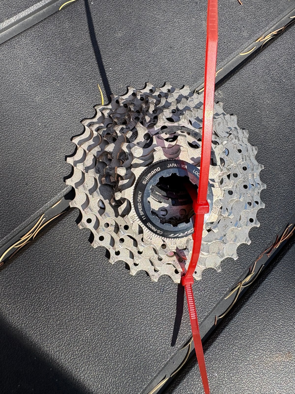 Shimano Ultegra CS-R8000 Cassette 11-30T 11-speed, Gebruikt, Overige materialen, Ophalen of Verzenden, Derailleur of Ketting