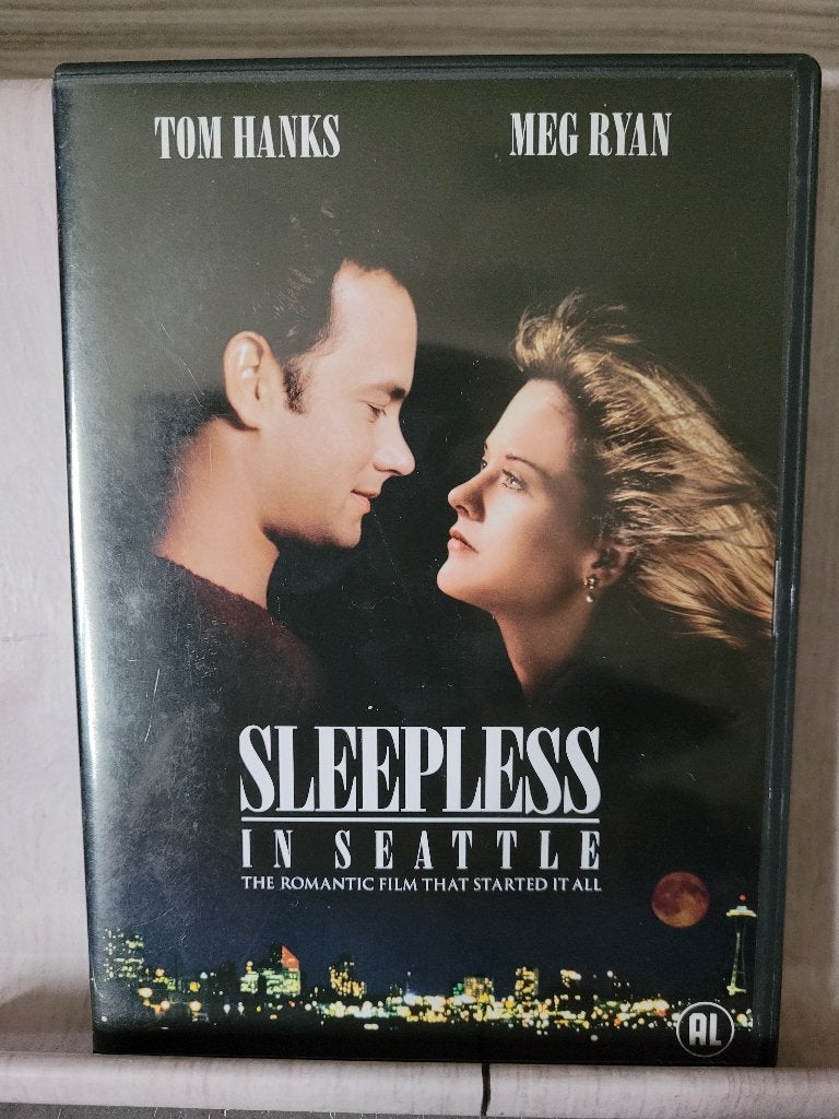 Sleepless in Seattle (1993) Tom Hanks en Meg Ryan  Dvd, Engels, Alle leeftijden, Nederlands, Romantische komedie