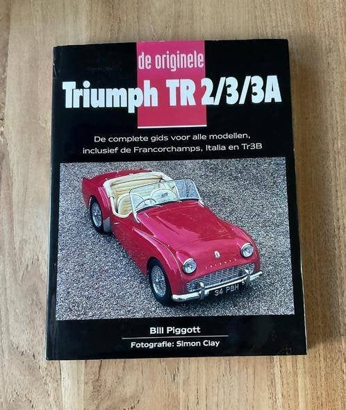 autoboek originele Triumph TR 2/3/3a gids modellen races, Ophalen of Verzenden, Zo goed als nieuw, Auto's