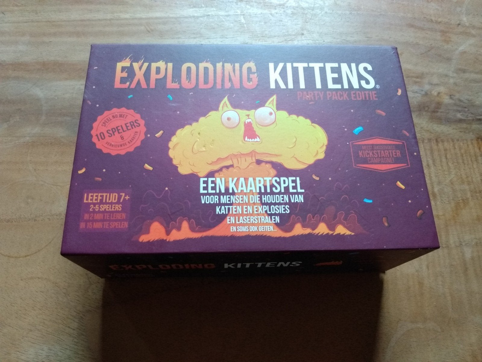 Hilarische exploding kittens party pack editie, Ophalen of Verzenden, Nieuw