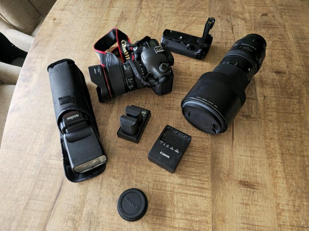Canon 5DS Set, Ophalen, Spiegelreflex, Canon, 50 Megapixel