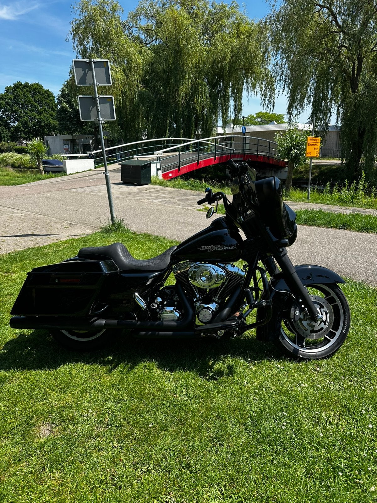 Dikke Harley Davidson Street Glide! Zwart uitgevoerd., Particulier, Toermotor