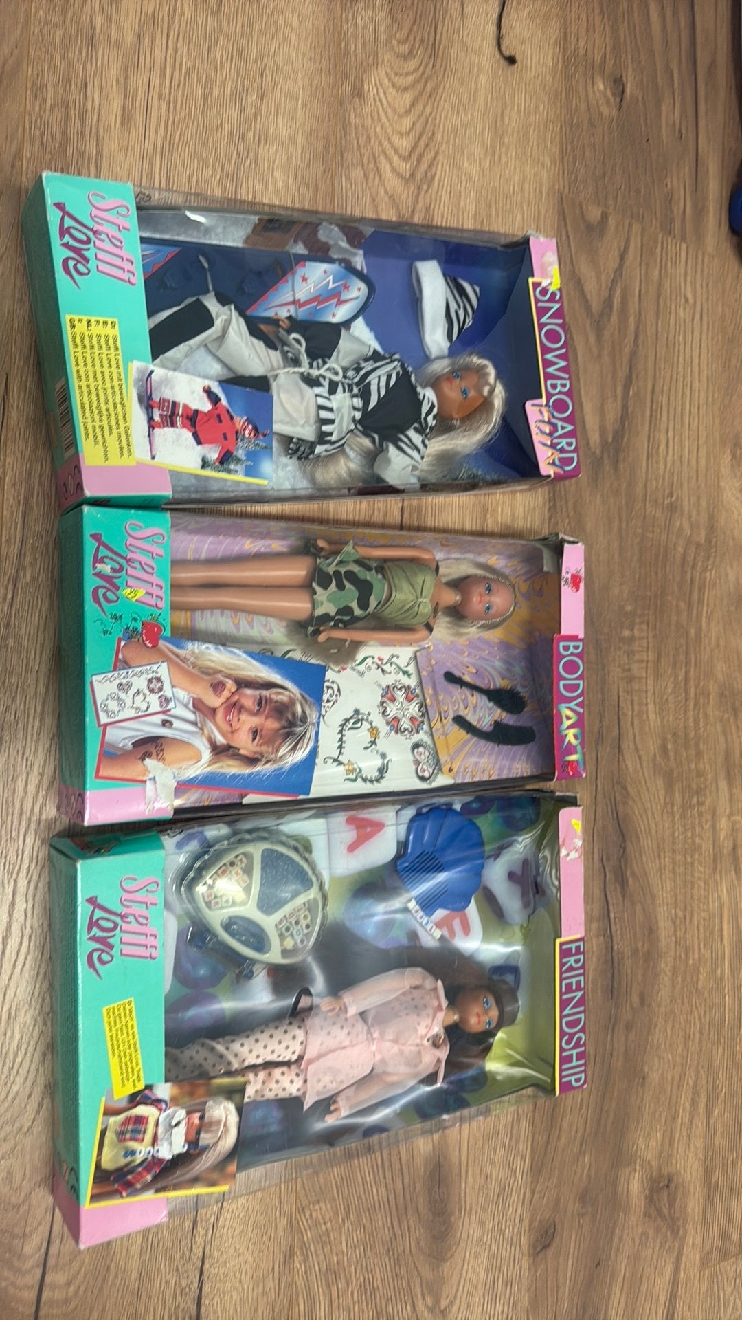 Steffi love - vintage 3 x, Ophalen of Verzenden, Gebruikt, Babypop