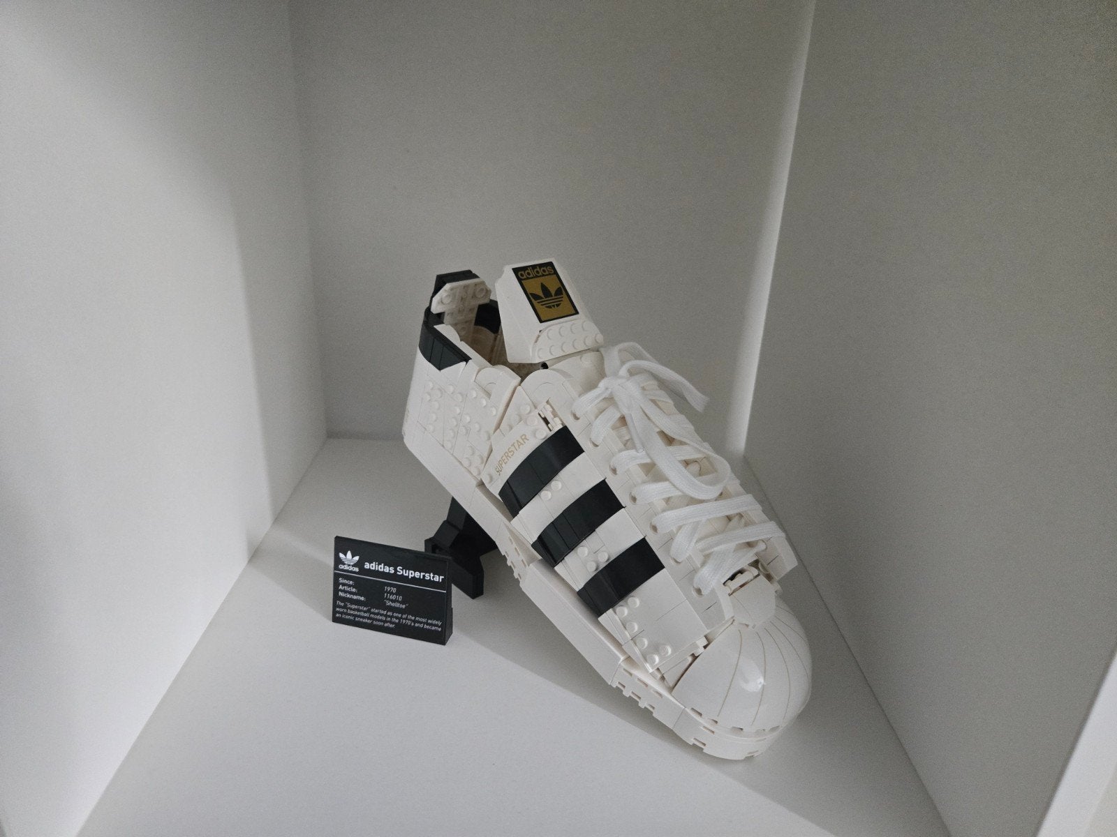 LEGO Adidas Originals Superstar (10282), Kinderen en Baby's, Speelgoed | Duplo en Lego, Ophalen, Overige thema's, Lego, Compleet