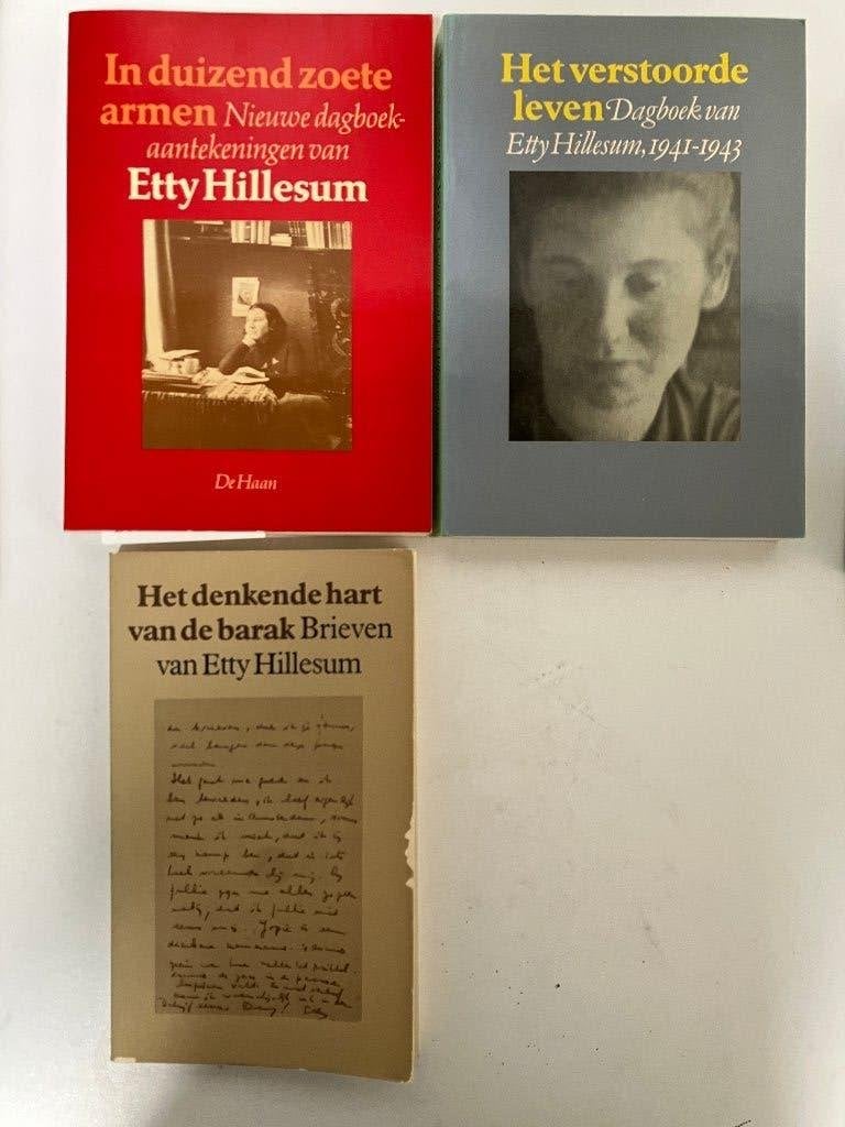 Etty Hillesum: 3 boeken - Dagboeken en Brieven, Etty Hillesum, Ophalen of Verzenden, Overige onderwerpen, Tweede Wereldoorlog