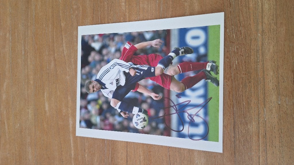 Foto 20x25cm met handtekening; Sergei Rebrov # Spurs, Ophalen of Verzenden, Nieuw, Buitenlandse clubs, Overige typen