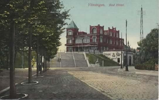 Vlissingen Bad Hotel Badhuisstraat, Verzenden, Voor 1920, Gelopen, Zeeland
