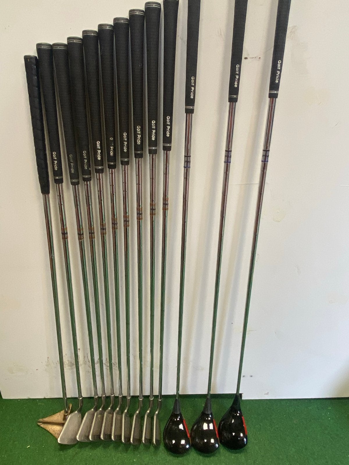 Ping ISI Blue Dot Golfset met Ping Eye2 Woods + Melis Putter, Sport en Fitness, Ophalen of Verzenden, Gebruikt, Set, Ping